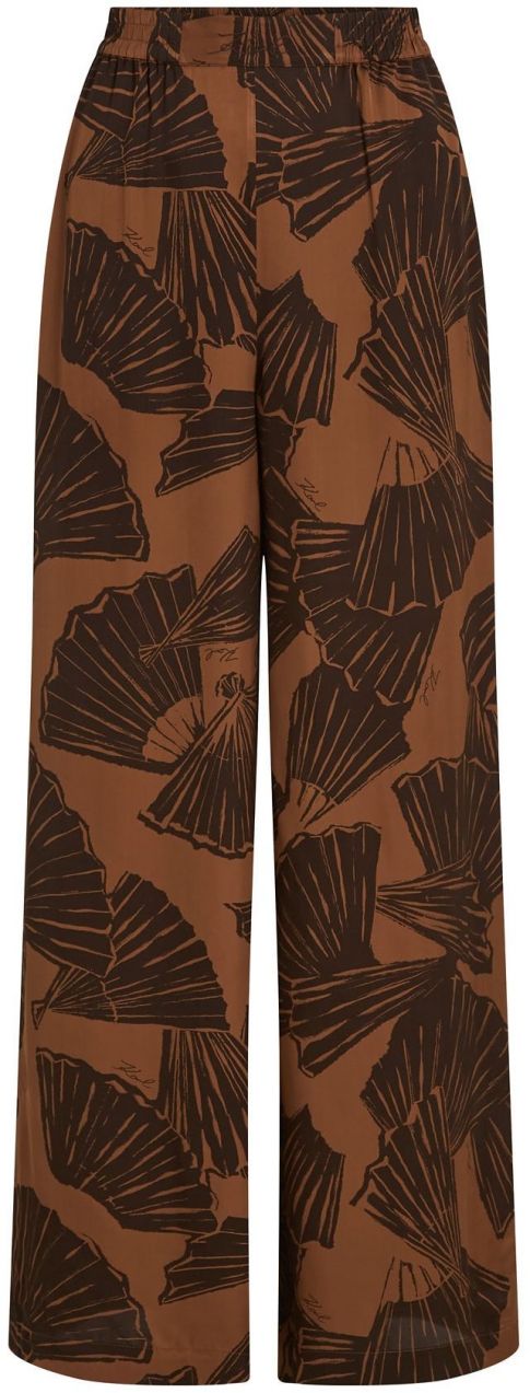 Karl Lagerfeld Nohavice  hnedá / tmavohnedá