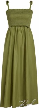 Karl Lagerfeld Plážové šaty 'K/Signatur'  kiwi