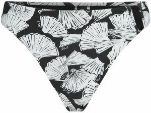 Karl Lagerfeld Bikinové nohavičky  čierna / biela