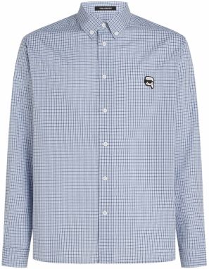 Karl Lagerfeld Košeľa  modrá / svetlomodrá