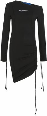 KARL LAGERFELD JEANS Šaty  čierna / biela