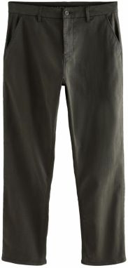 Next Chino nohavice 'Motionflex'  tmavozelená