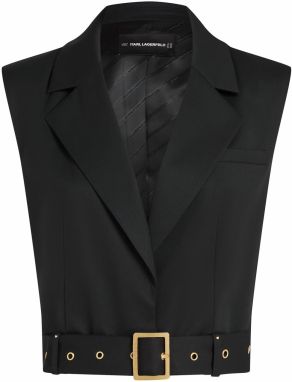 Karl Lagerfeld Vesta k obleku 'DNA'  čierna