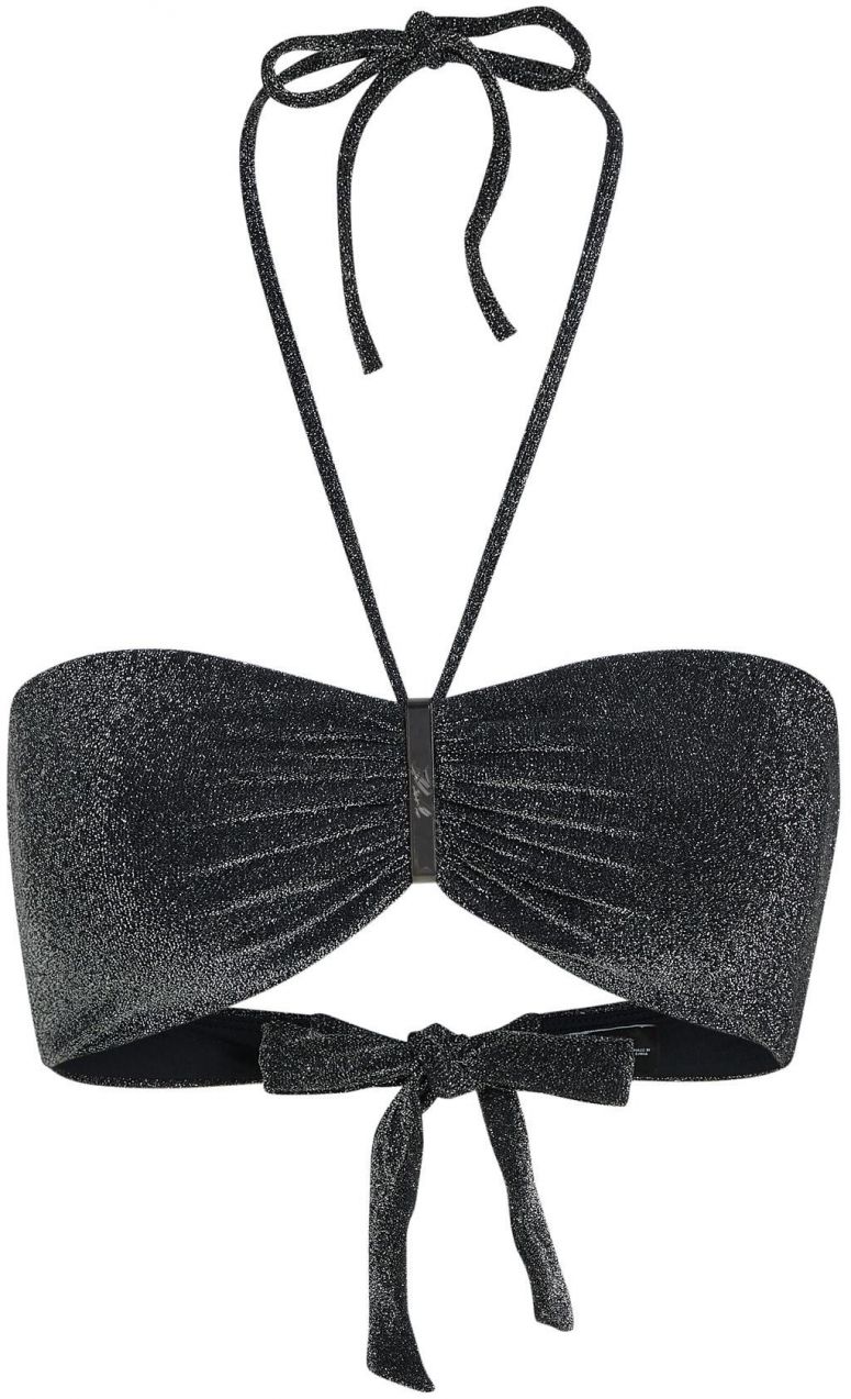 Karl Lagerfeld Bikinový top  čierna
