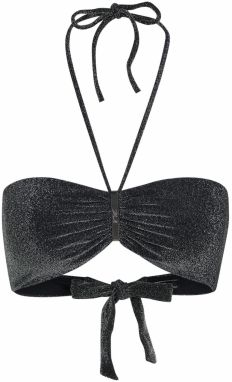 Karl Lagerfeld Bikinový top  čierna