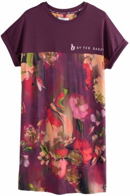 B by Ted Baker Nočná košieľka  zelená / oranžová / červená / burgundská