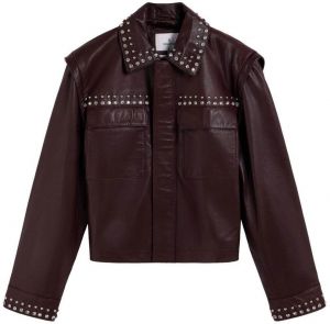 Scalpers Prechodná bunda  vínovo červená