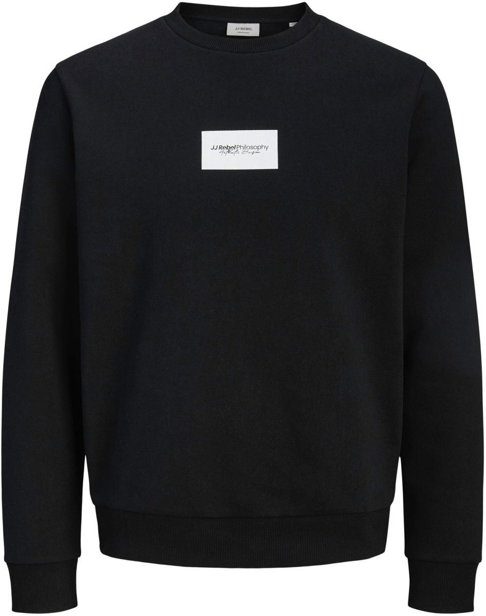 JJ Rebel Mikina 'JREBDUKE'  čierna / biela