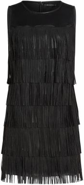 Karl Lagerfeld Kokteilové šaty  čierna