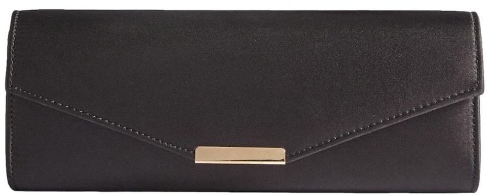 Lipsy Listová kabelka  čierna