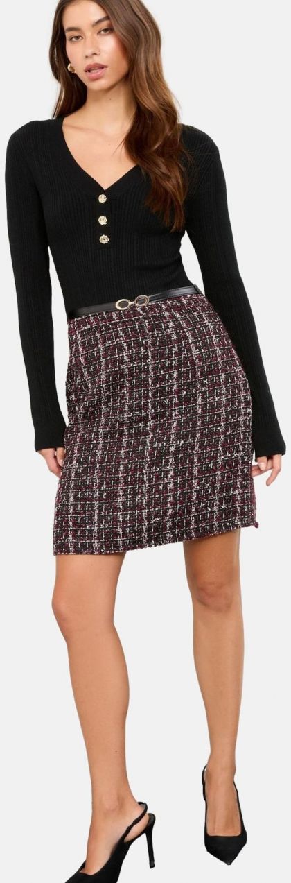 Lipsy Šaty  zmiešané farby / čierna