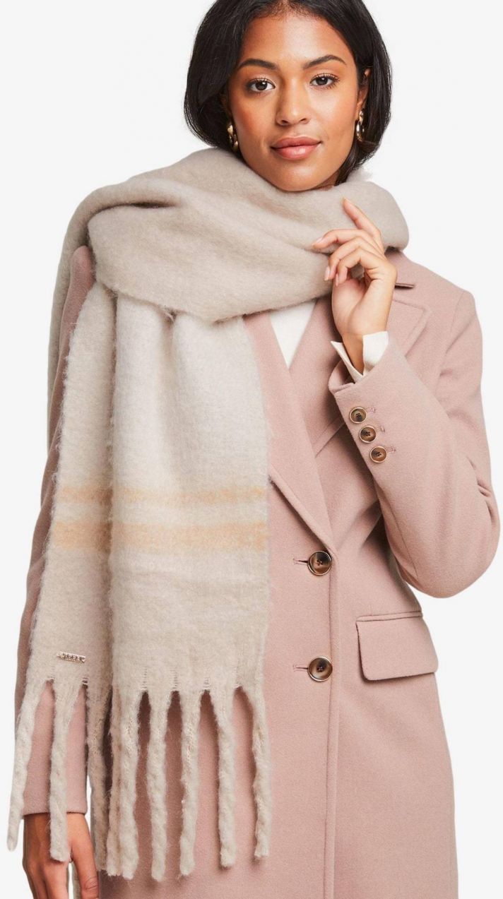 Lipsy Šál  svetlobéžová / oranžová