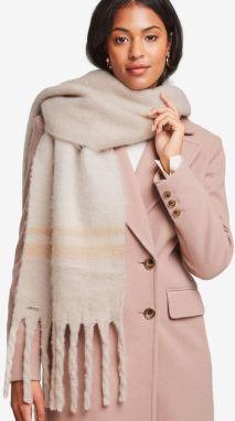 Lipsy Šál  svetlobéžová / oranžová