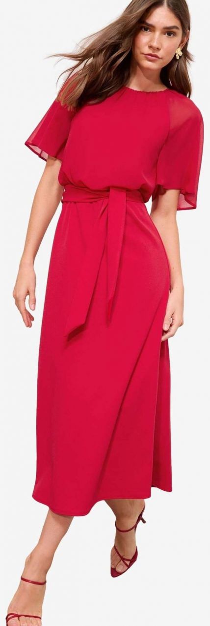 Friends Like These Šaty  červená