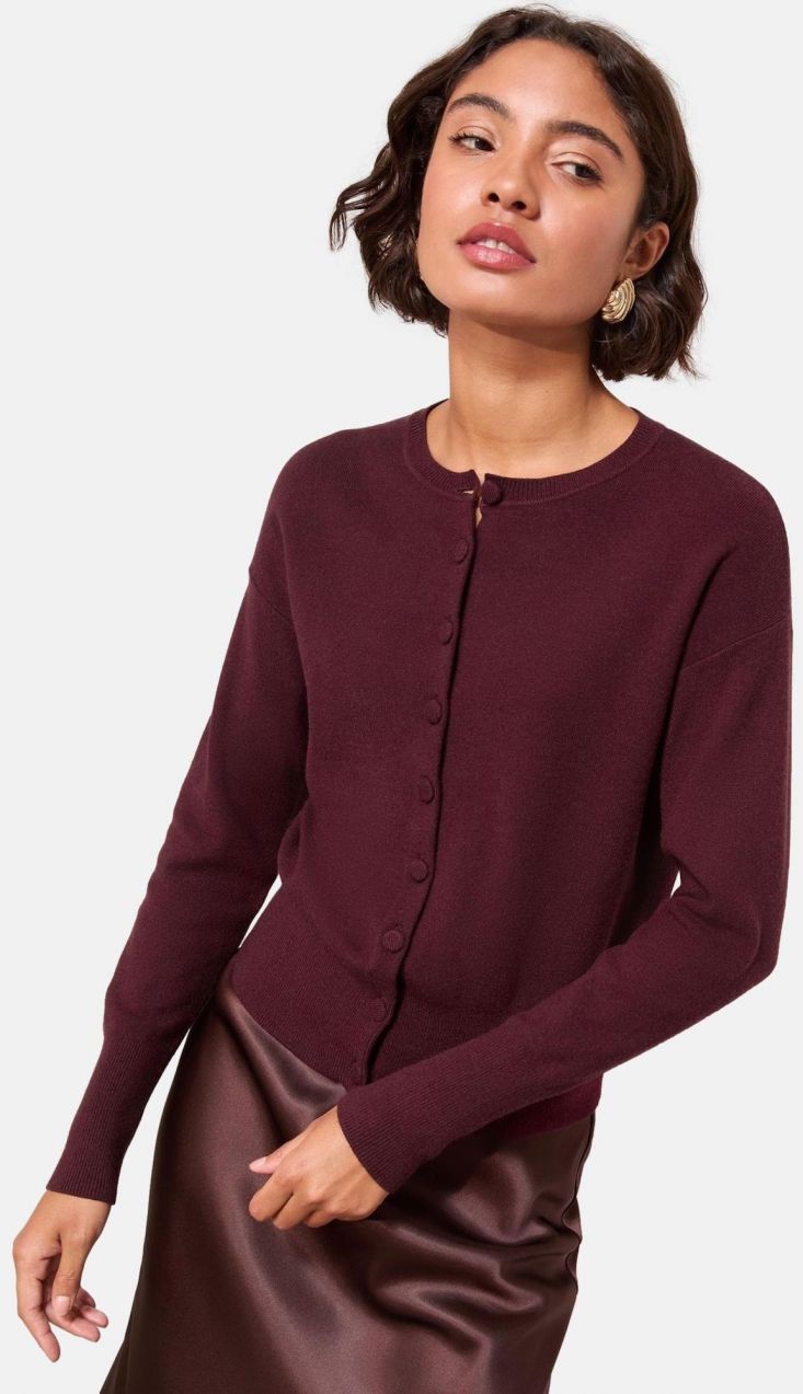 Friends Like These Kardigán  farba lesného ovocia