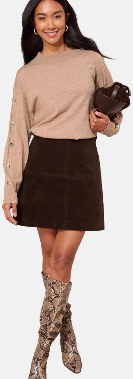 Friends Like These Sveter  farba ťavej srsti