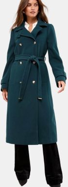 Lipsy Prechodný kabát  petrolejová