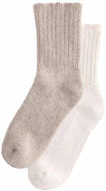 Next Ponožky  béžová / biela