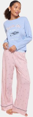Friends Like These Pyžamo  modrosivá / ružová