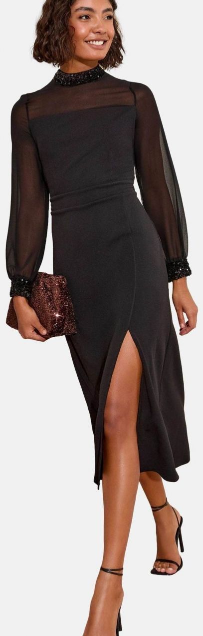 Friends Like These Šaty  čierna