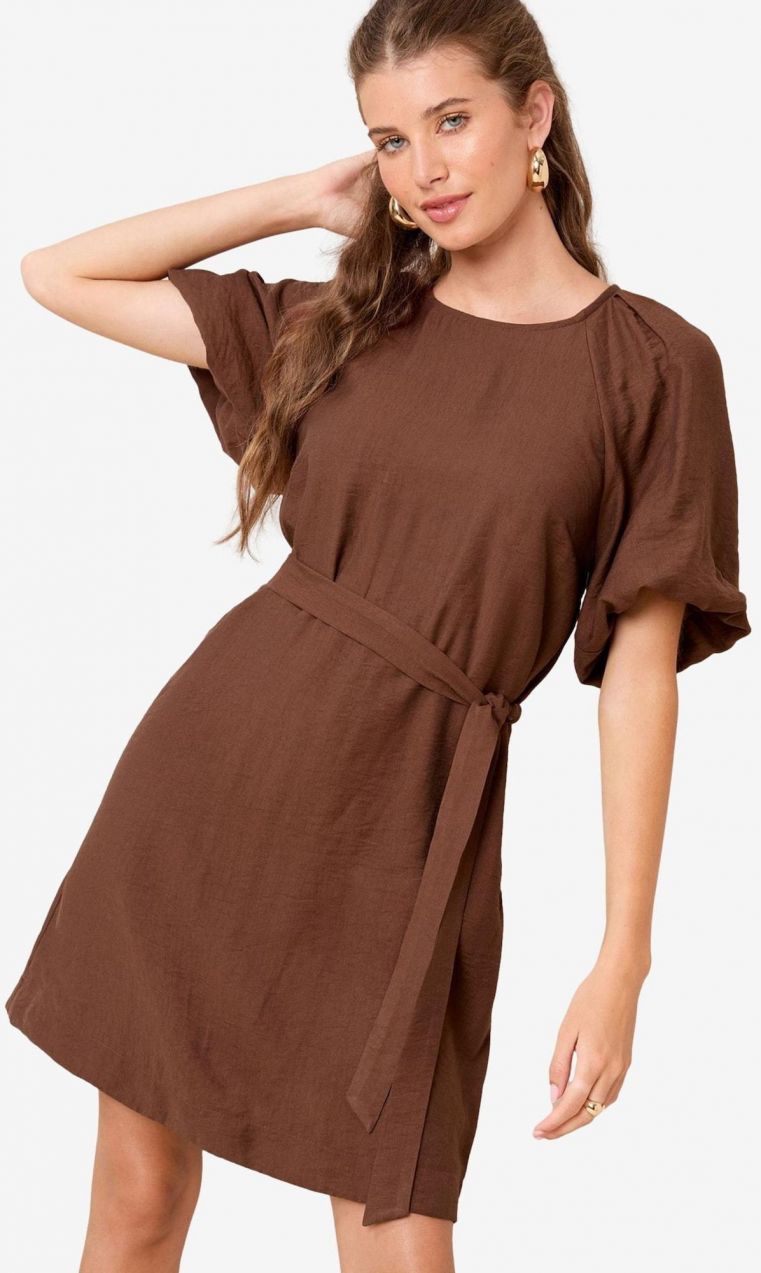 Friends Like These Šaty  čokoládová