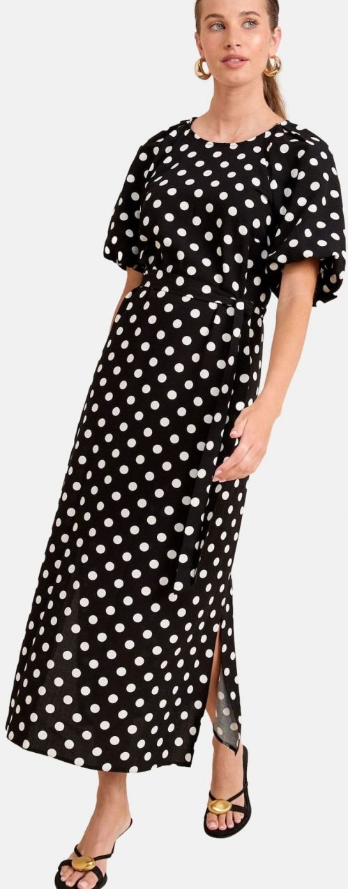 Friends Like These Šaty  čierna / biela