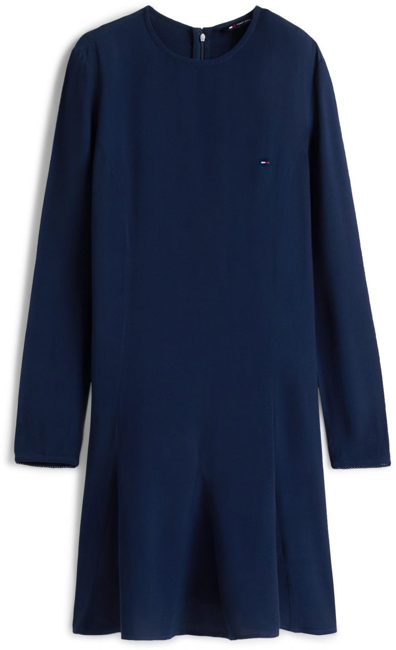 Tommy Jeans Šaty  námornícka modrá / červená / biela