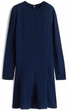 Tommy Jeans Šaty  námornícka modrá / červená / biela