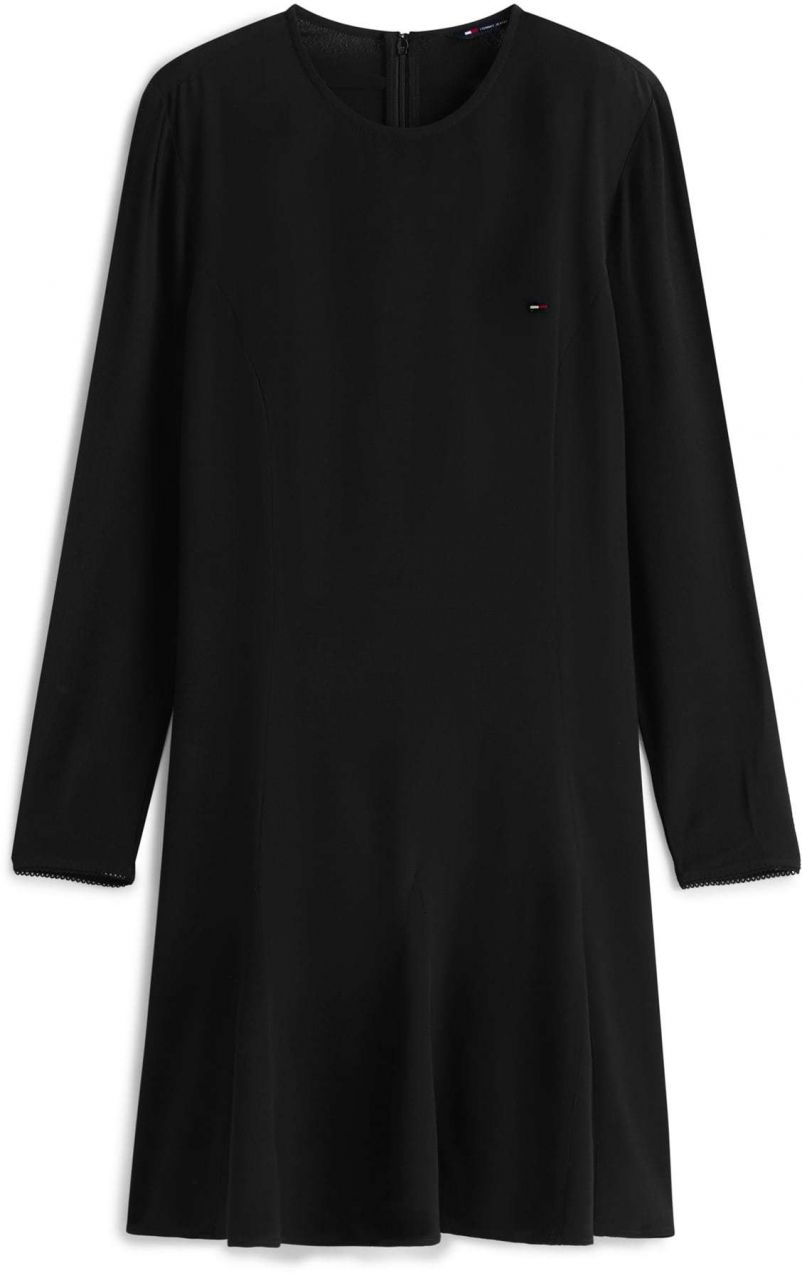 Tommy Jeans Šaty  námornícka modrá / červená / čierna / biela