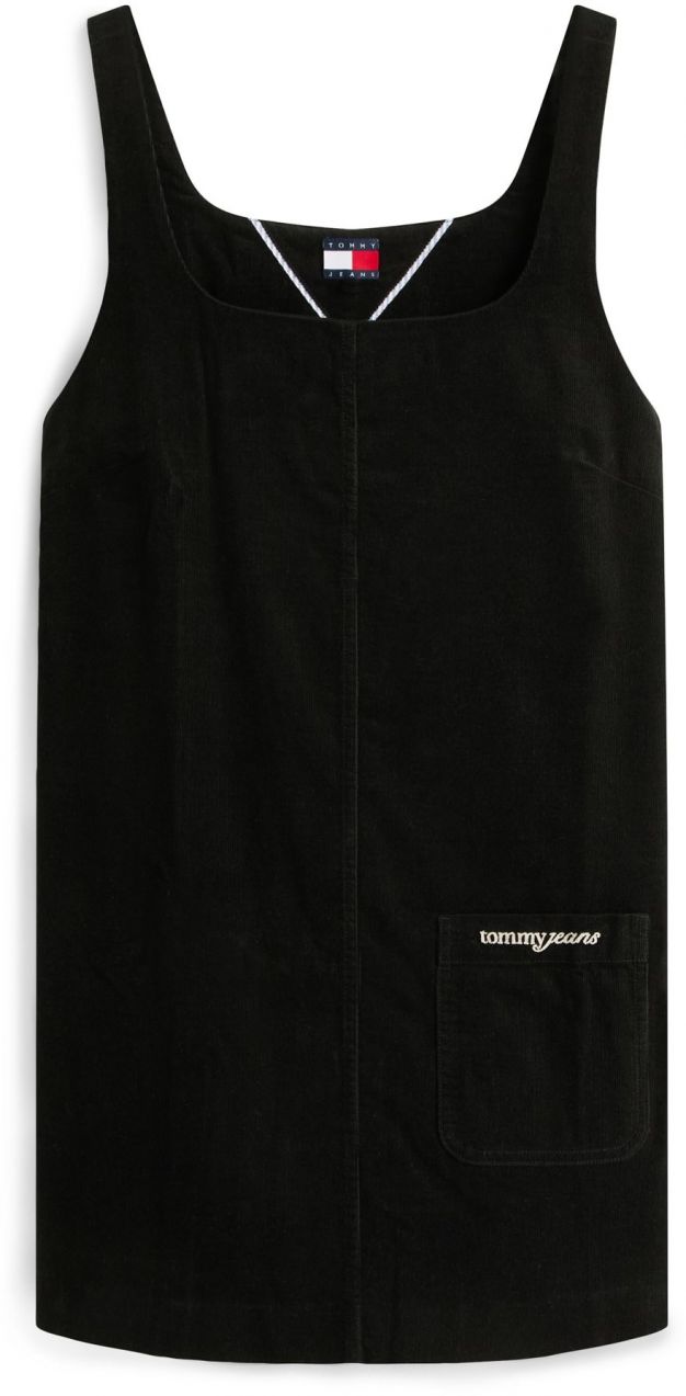 Tommy Jeans Šaty  čierna / biela