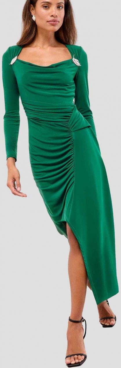 Lipsy Šaty  zelená