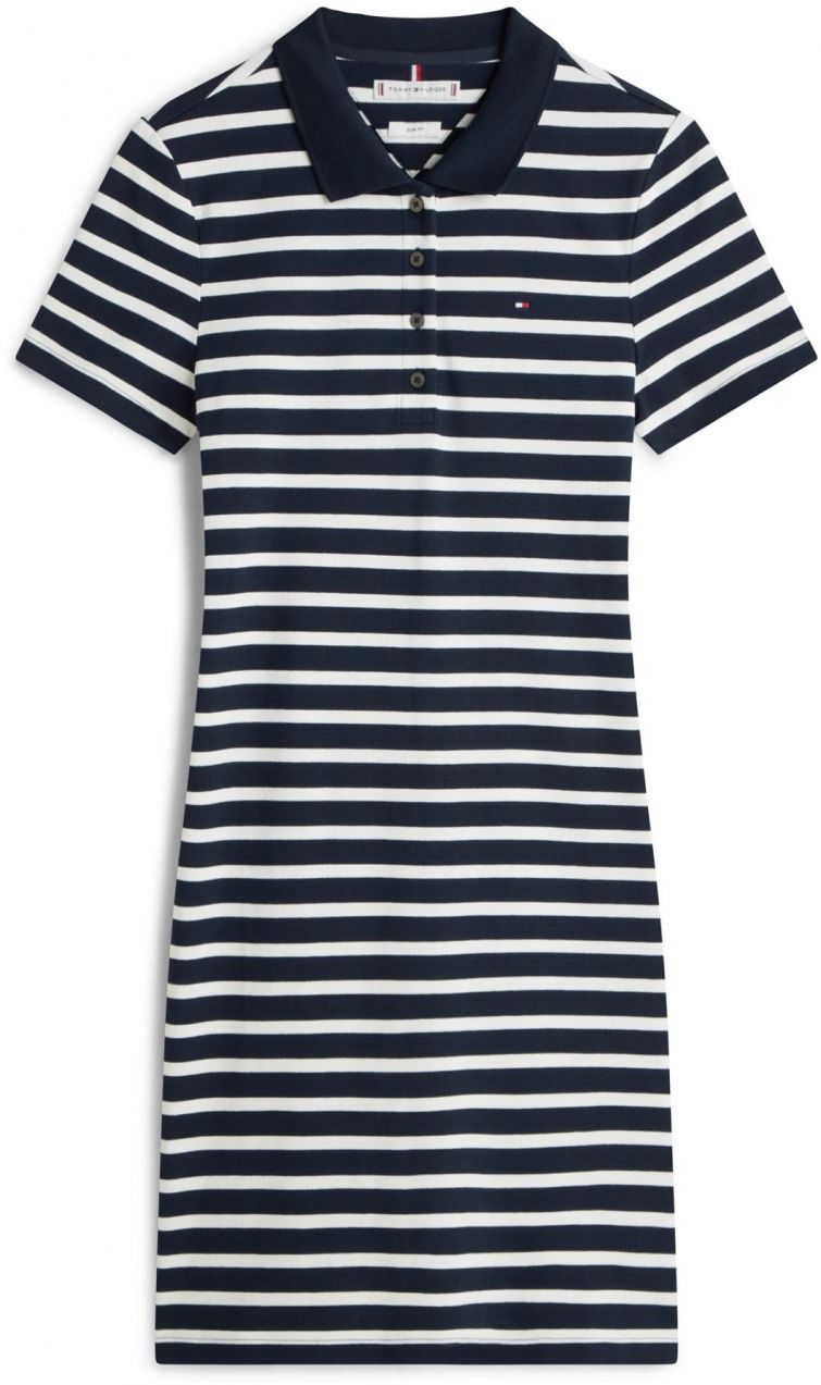 TOMMY HILFIGER Šaty  námornícka modrá / biela