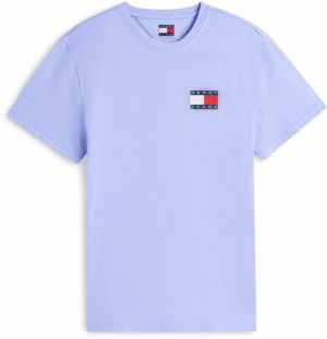 Tommy Jeans Tričko 'ESSENTIAL'  svetlomodrá / červená / biela