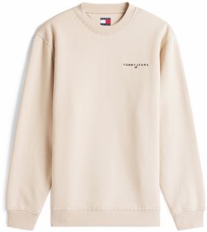 Tommy Jeans Mikina  nebielená / námornícka modrá / červená / biela