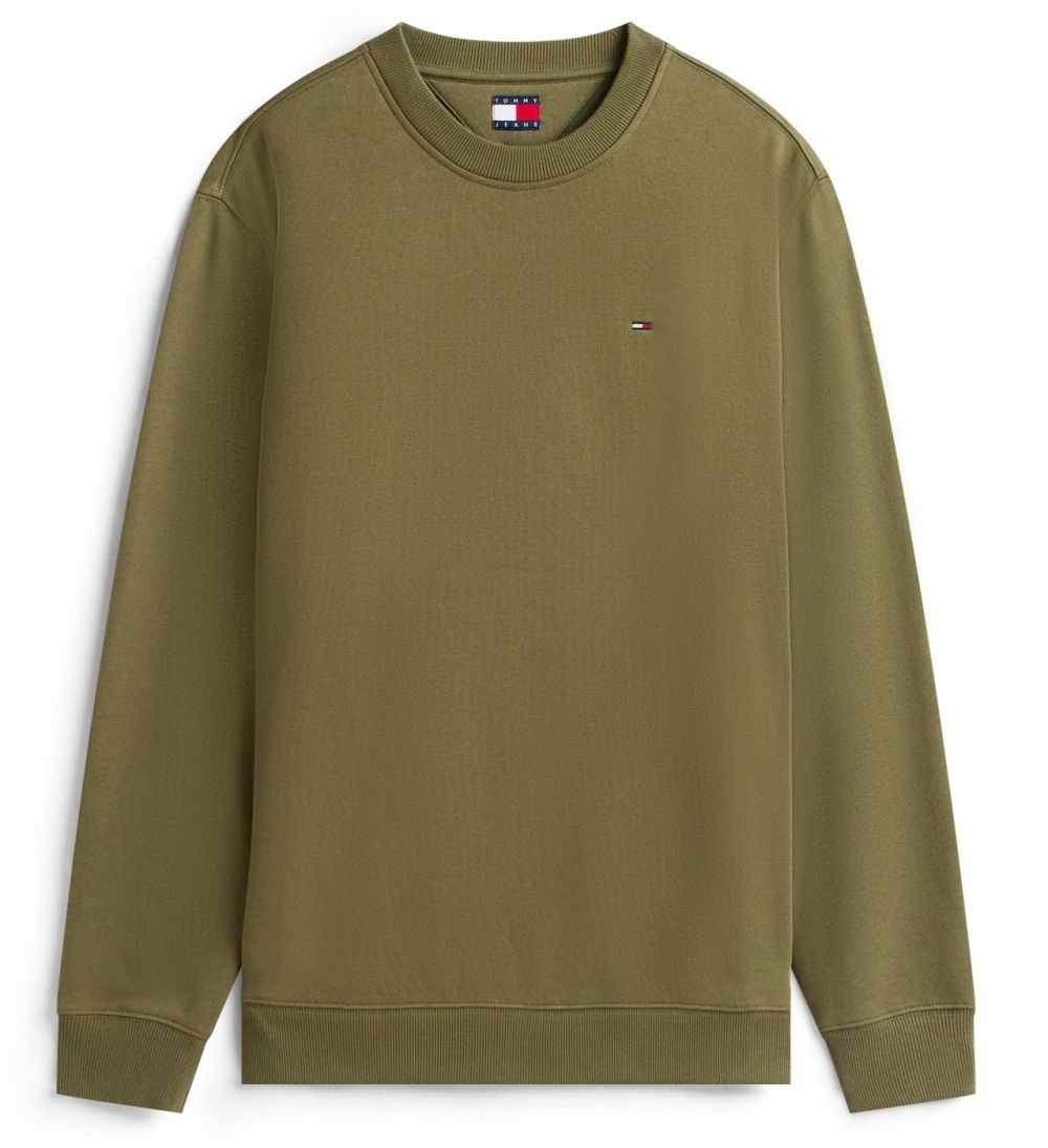 Tommy Jeans Mikina  olivová