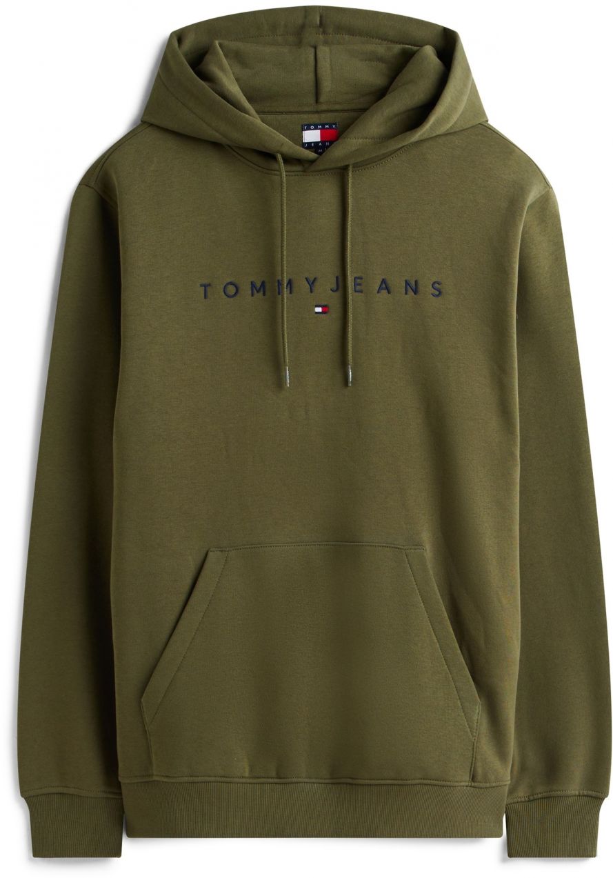 Tommy Jeans Mikina  námornícka modrá / olivová