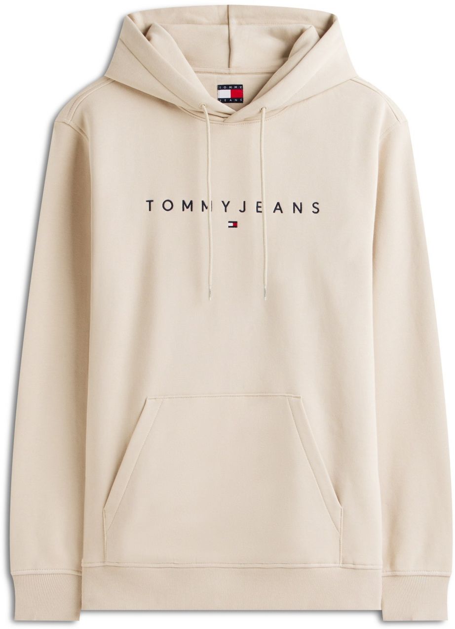 Tommy Jeans Mikina  nebielená / červená / čierna / biela