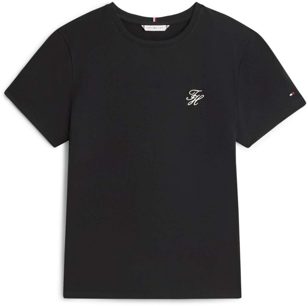 TOMMY HILFIGER Tričko  námornícka modrá / červená / čierna / biela