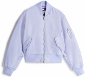 Tommy Jeans Prechodná bunda 'ESSENTIAL'  modrosivá