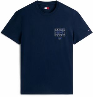 Tommy Jeans Tričko  námornícka modrá
