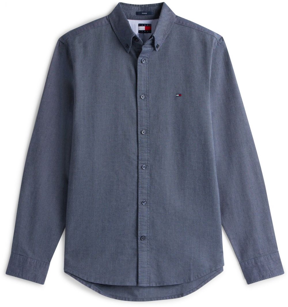 Tommy Jeans Košeľa  námornícka modrá / zafírová / červená / biela