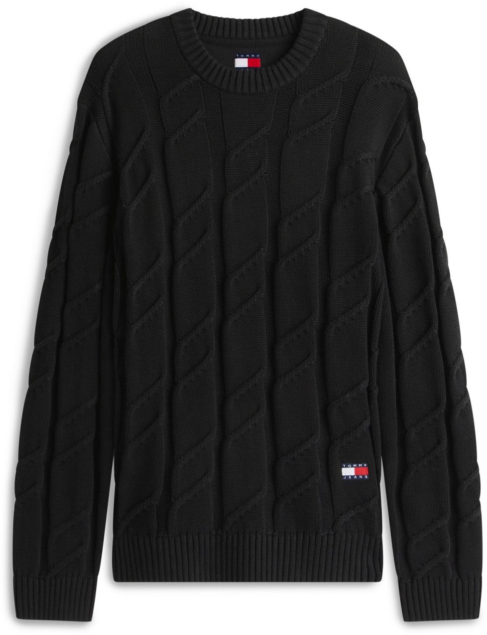 Tommy Jeans Sveter  čierna