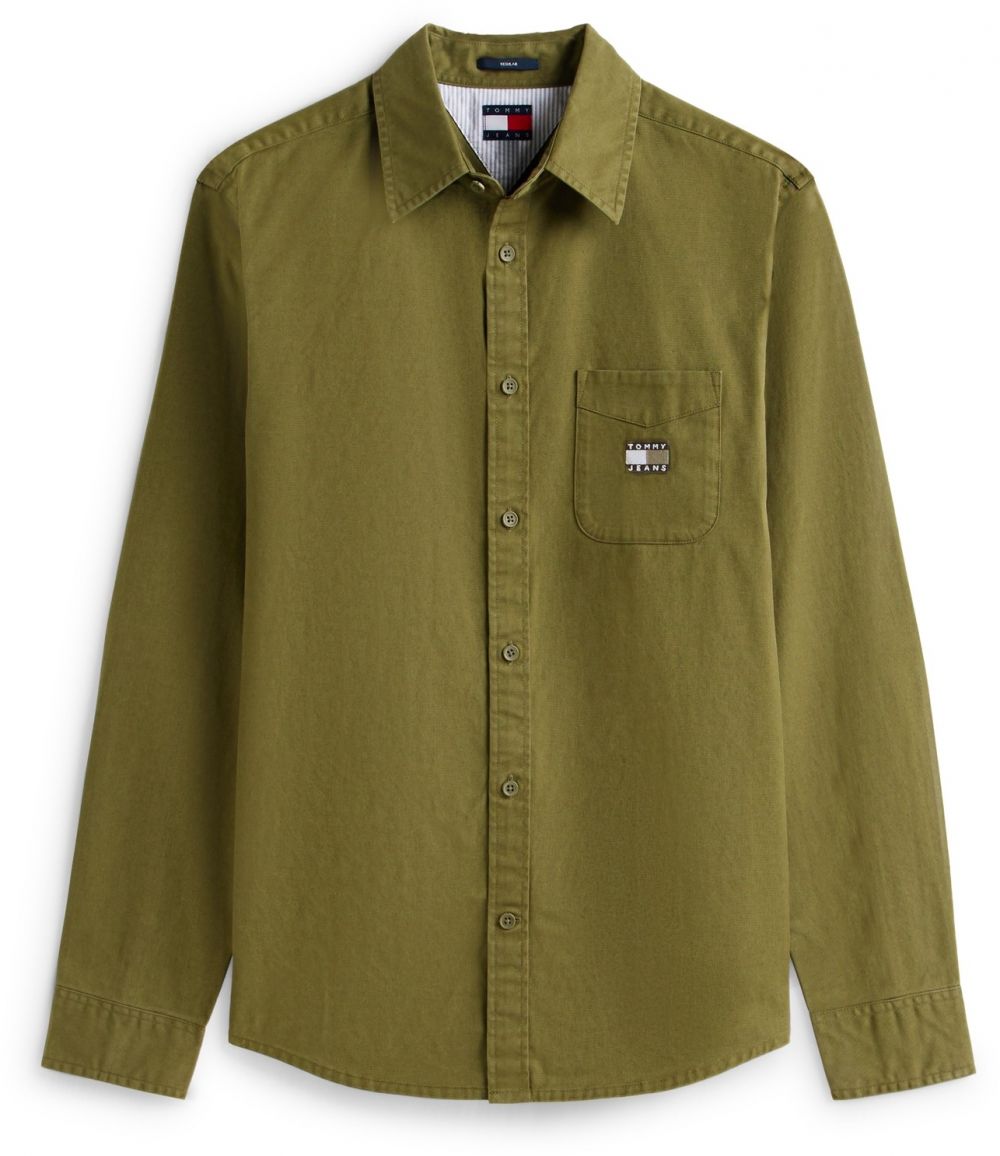Tommy Jeans Košeľa  kaki