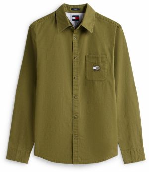 Tommy Jeans Košeľa  kaki