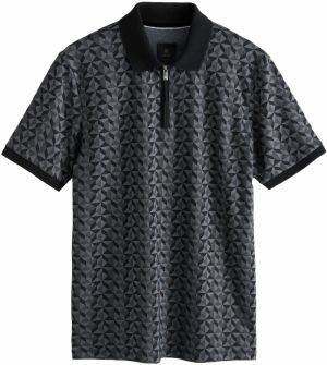 Next Tričko  sivá / čadičová / čierna