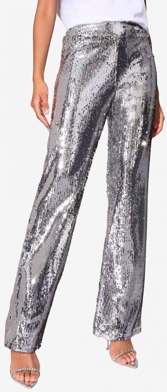 Lipsy Nohavice  strieborná