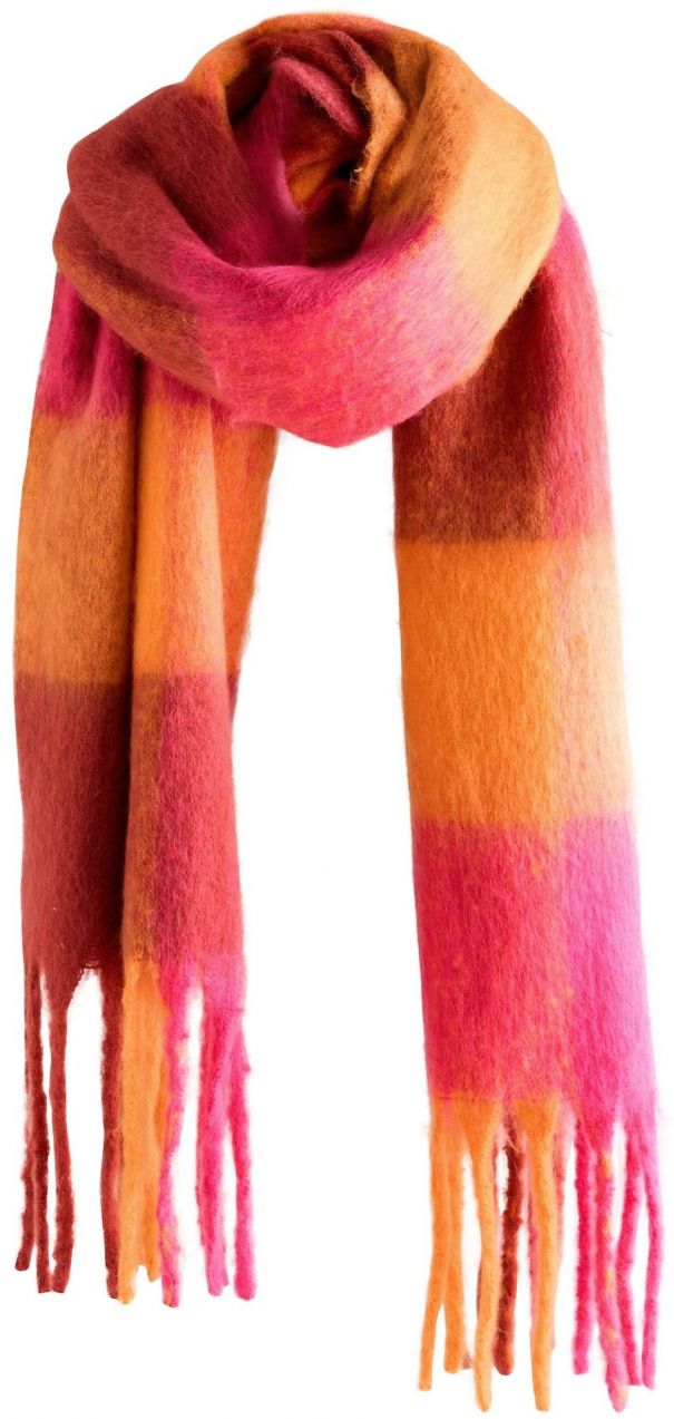 Next Šál  hrdzavohnedá / oranžová / ružová