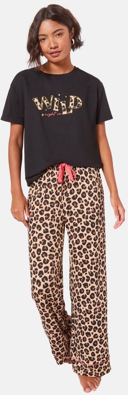 Friends Like These Pyžamo  béžová / hnedá / čierna