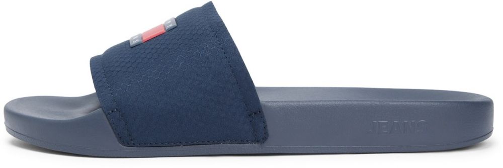 Tommy Jeans Šľapky  námornícka modrá / červená / biela
