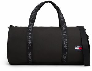 Tommy Jeans Cestovná taška 'ESS'  tmavosivá / čierna